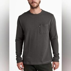 Junk Food Clothing Men's Porter Long Sleeve Pocket Tee size L